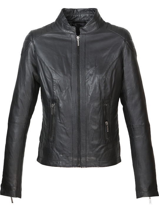 Leather jacket LIMA Black