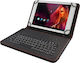 Yenkee Flip Cover with Keyboard in English US Blacη (Universal 10") YBK 1010BK