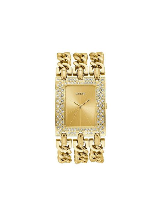 Guess Watch with Gold Metal Bracelet W1275L2