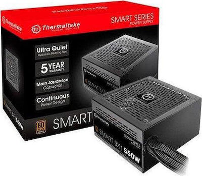 Thermaltake Smart BX1 550W 550W Black Computer Power Supply Full Wired 80 Plus Bronze