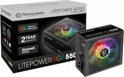 Thermaltake Litepower RGB 550W Τροφοδοτικό Υπολογιστή Full Wired