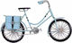 SP Souliotis Vintage Metallic Miniature Bicycle 23x8x14cm