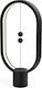 Allocacoc Heng Balance Lamp Ellipse Decorative Lamp Black