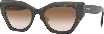 Burberry Γυναικεία Γυαλιά Ηλίου Ταρταρούγα σε Καφέ χρώμα BE4299 3830/13