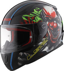 LS2 FF353 Rapid Happy Dreams Full Face Helmet ECE 22.05 1300gr Black