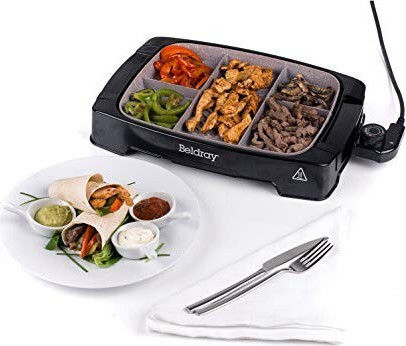 Beldgray Tabletop Electric Grill Grill 1500W with Adjustable Thermostat