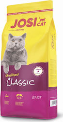 Josera Josicat Sterilised Classic Trockenfutter für erwachsene kastrierte Katzen mit Lachs 18kg