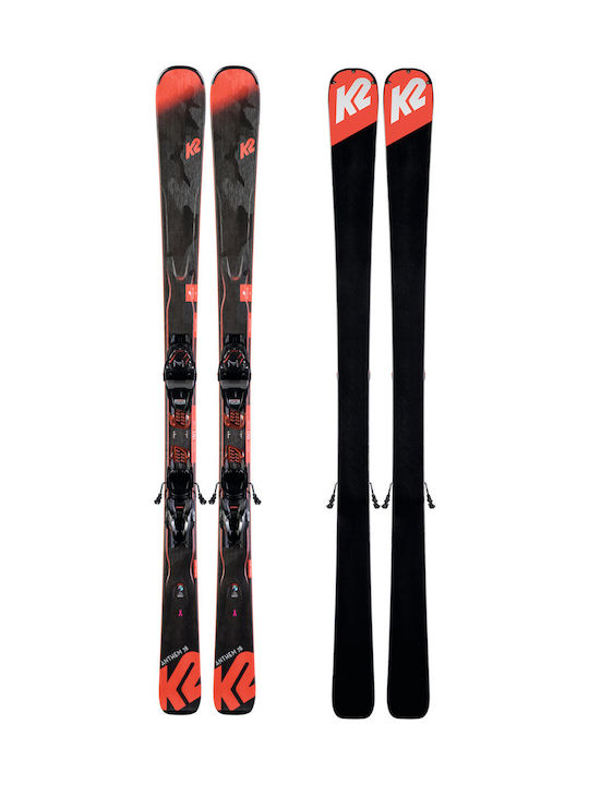K2 Anthem 78 Женски Ски Ботуши в Сив Цвят със Стягащи Ремъци ER3 10 Compact Quikclik