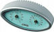 Lampa Car Clock and Hygrometer Analog Instrument