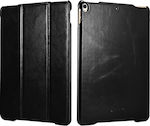 iCarer Vintage Triple Flip Cover Black (iPad Air 2019 / iPad Pro 2017 10.5") RID708BLK