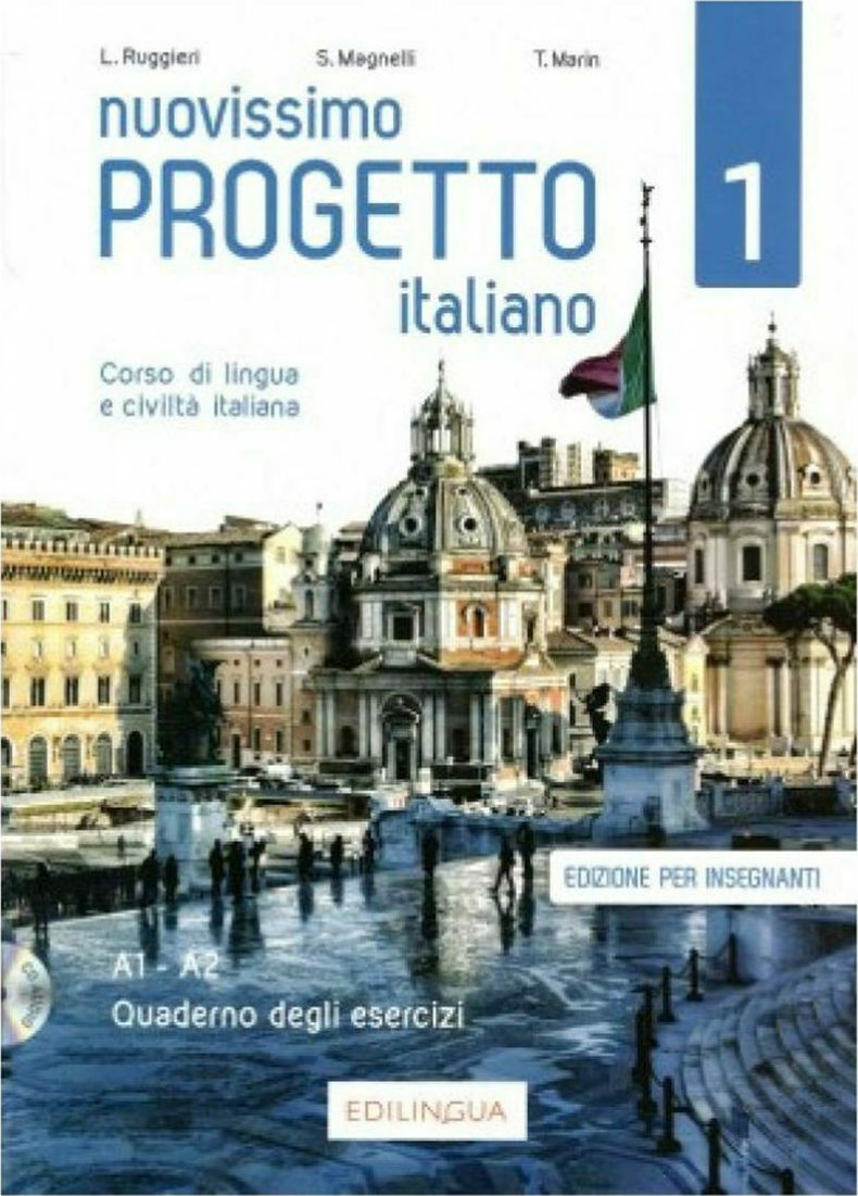 Nuovissimo Progetto Italiano 1, Quaderno degli Esercizi dell'insegnante (+1  CD audio)
