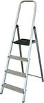 Ladder Aluminum with 3+1 Steps 152pcs