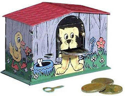Tin Treasures Children's Money Box Metal Multicolored 15x9x10.5cm
