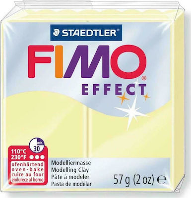 Staedtler Fimo Effect Polymerer Ton Pastel Vanilla 57gr 8020-105