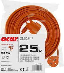 HSK Data Extension Cable Cord 2x1mm²/25m Orange