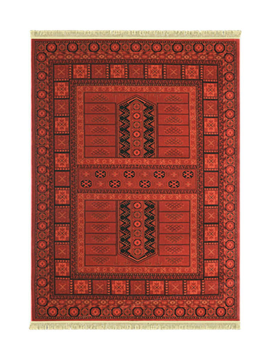 Koulis Carpets 7451A Rug Rectangular with Fringes Afgan