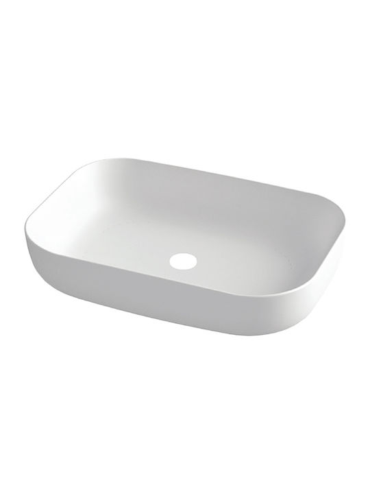 Olympia Metamorfosis Vessel Sink Porcelain 60x4...