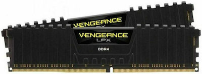 Corsair Vengeance LPX 64GB DDR4 RAM με 2 Modules (2x32GB) και Ταχύτητα 3600 για Desktop