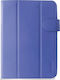 Puro Easy Flip Cover Piele artificială Albastru (Universal 8" - Universal 8") UNIBOOKEASY8BLUE
