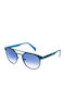 Italia Independent Men's Sunglasses with Blue Metal Frame 0020.023.000