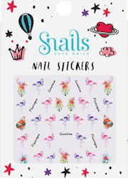 Snails Paris Nail Stickers Flamingos Joc de Manichiură