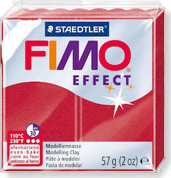 Staedtler Fimo Effect Полимерна Глина Червена 57гр