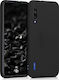 Soft Back Cover Silicone Black (Xiaomi Mi 9 Lite)