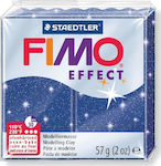 Staedtler Fimo Effect Glitter Blue Πολυμερικός Πηλός 57gr