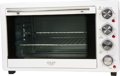 Adler Electric Countertop Oven 35lt without Burners