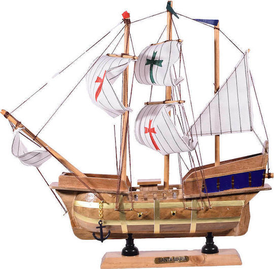 Santa Maria Коледен Ветроходен Кораб 34x34см Santa Maria Коледен Ветроходен Кораб 34x34см