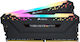 Corsair Vengeance RGB Pro 64GB DDR4 RAM with 2 Modules (2x32GB) and 3200 Speed for Desktop