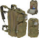 Military Backpack Travel made of Polyester Khaki 35lt