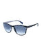 Italia Independent Women's Sunglasses with Gray Plastic Frame and Light Blue Gradient Lens 0111.096.000