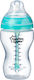 Tommee Tippee Plastikflasche Closer to Nature Gegen Koliken mit Silikonsauger für 3+ Monate Turquoise 340ml 1Stück