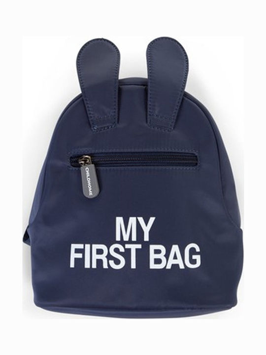 Childhome My First Παιδική Τσάντα Πλάτης Μπλε 23x7x23εκ.