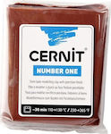 Cernit Number One No 800 Brown Πολυμερικός Πηλός 56gr