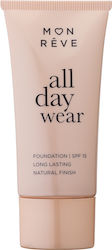 Mon Reve All Day Wear Foundation SPF15 35ml