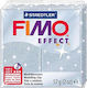 Staedtler Fimo Effect Glitter Silver Πολυμερικό...