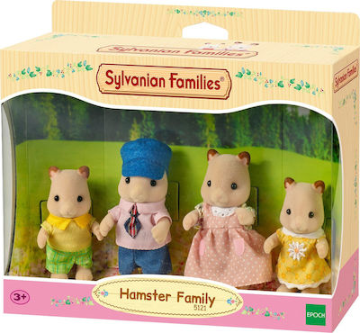 Epoch Toys Miniatur-Spielzeug Hamster Family Sylvanianische Familien für 3+ Jahre