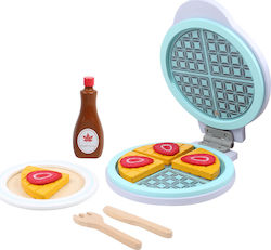 Gerardo’s Toys Kids Household Appliance Waffle Play set made of Wood for 3+ Years Old