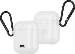 Case-Mate Hook Ups Hülle Silikon mit Haken in Weiß Farbe für Apple AirPods 1 / AirPods 2 Case-Mate Hook Ups Hülle Silikon mit Haken in Weiß Farbe für Apple AirPods 1 / AirPods 2