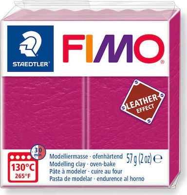 Staedtler Fimo Leather Effect Полимерен Глина Ягода 57гр 8010-229