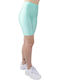 PCP Amaryllis Biker Women's Bike Legging Shiny & High Waisted Turquoise