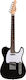 Aria Pro II 615 Frontier Elektrische Gitarre Telecaster mit SS Tonabnehmerkonfiguration Schwarz