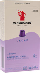 Hausbrandt Еспресо Decaffeinato Безкофеинов 10капси Hausbrandt Еспресо Decaffeinato Безкофеинов 10капси