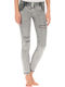 Freddy Wr.Up Skinny Women's Jean Trousers Push Up with Rips in Skinny Fit Gray