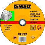 Dewalt Δίσκος Κοπής Πέτρας Slicer/Coarse Grater Disc Construction Materials 230mm 1pcs