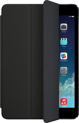 Apple Smart Cover Flip Cover Piele artificială / Silicon Negru (iPad mini 1,2,3) MF059ZM/A
