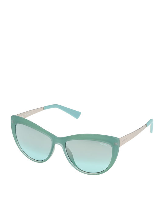 Police Women's Sunglasses with Green Frame and ...