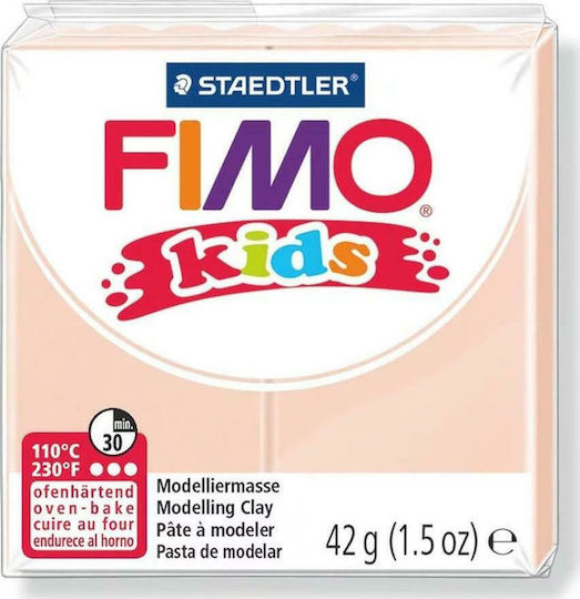 Staedtler Fimo Kids Children's Polymer Clay Pink 42gr 8030-43